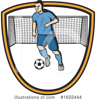 Royalty-Free (RF) Soccer Clipart Illustration by Vector Tradition SM - Stock Sample #1602444
