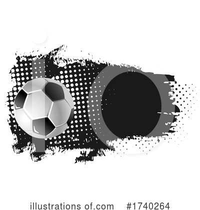 Royalty-Free (RF) Soccer Clipart Illustration by Vector Tradition SM - Stock Sample #1740264