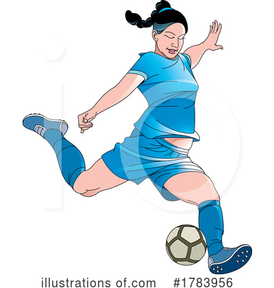 Royalty-Free (RF) Soccer Clipart Illustration by Lal Perera - Stock Sample #1783956