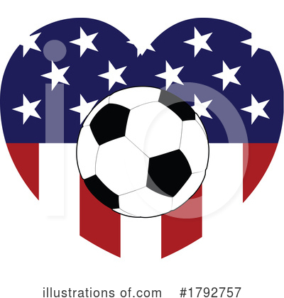 Royalty-Free (RF) Soccer Clipart Illustration by AtStockIllustration - Stock Sample #1792757