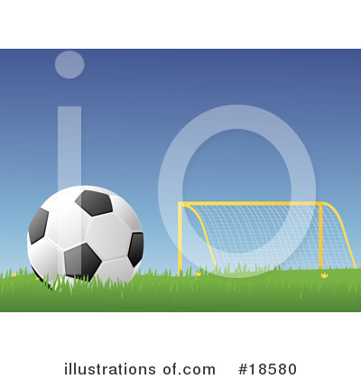 Royalty-Free (RF) Soccer Clipart Illustration by Rasmussen Images - Stock Sample #18580