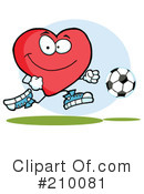 Soccer Clipart #210081 by Hit Toon