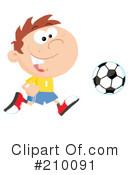 Soccer Clipart #210091 by Hit Toon