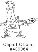 Soccer Clipart #439064 by toonaday
