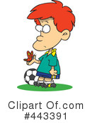 Soccer Clipart #443391 by toonaday