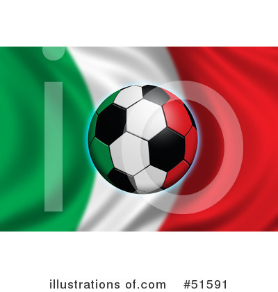 Italian Flag Clipart #51591 by stockillustrations