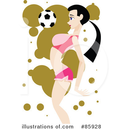 Royalty-Free (RF) Soccer Clipart Illustration by mayawizard101 - Stock Sample #85928