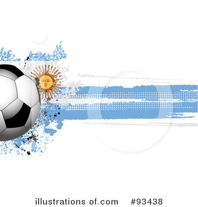 Royalty-Free (RF) Soccer Clipart Illustration by elaineitalia - Stock Sample #93438