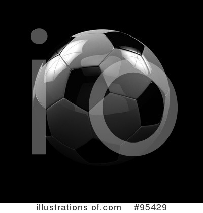 Soccer Balls Clipart #95429 by stockillustrations