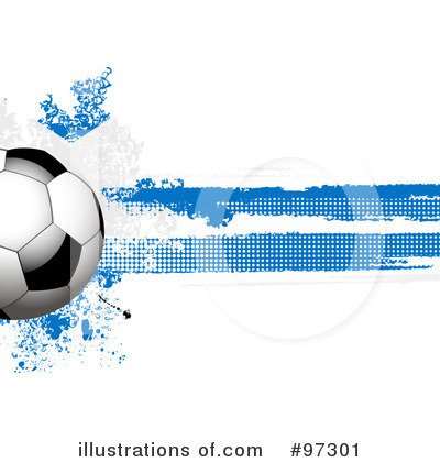 Royalty-Free (RF) Soccer Clipart Illustration by elaineitalia - Stock Sample #97301