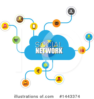 The Cloud Clipart #1443374 by ColorMagic