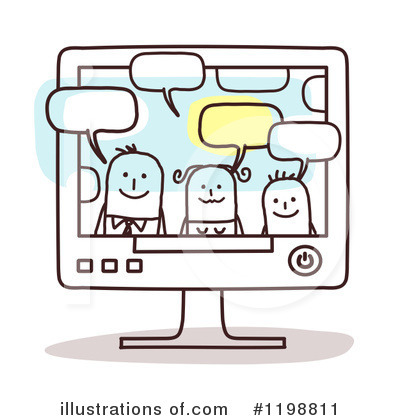 Computer Screen Clipart #1198811 by NL shop