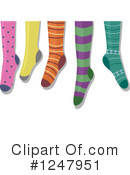 Socks Clipart #1247951 by BNP Design Studio