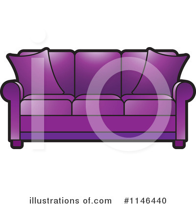 Couch Clipart #1146440 by Lal Perera