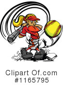 Softball Clipart #1165795 by Chromaco
