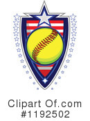 Softball Clipart #1192502 by Chromaco