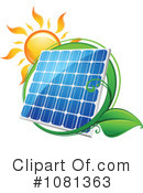 Solar Panel Clipart #1081363 by Vector Tradition SM
