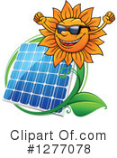 Solar Panel Clipart #1277078 by Vector Tradition SM