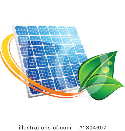 Solar Energy Clipart #1304607 by Vector Tradition SM