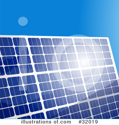 Royalty-Free (RF) Solar Power Clipart Illustration by elaineitalia - Stock Sample #32019