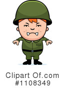 Soldier Clipart #1108349 by Cory Thoman