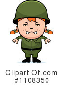 Soldier Clipart #1108350 by Cory Thoman