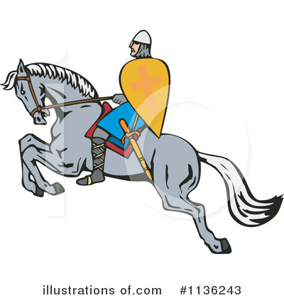 Royalty-Free (RF) Soldier Clipart Illustration by patrimonio - Stock Sample #1136243