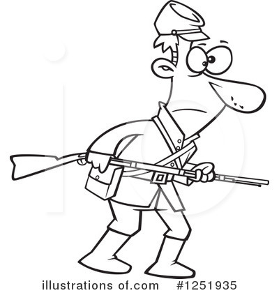 Military Clipart #1251935 by toonaday