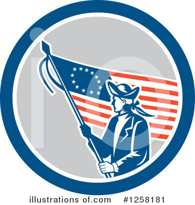 American Revolution Clipart #1258181 by patrimonio