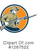 Soldier Clipart #1287522 by patrimonio
