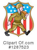 Soldier Clipart #1287523 by patrimonio