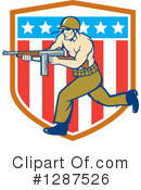Soldier Clipart #1287526 by patrimonio