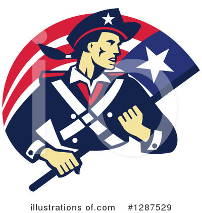 American Revolution Clipart #1287529 by patrimonio