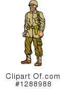 Soldier Clipart #1288988 by patrimonio