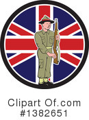 Soldier Clipart #1382651 by patrimonio