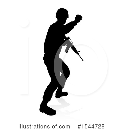 Royalty-Free (RF) Soldier Clipart Illustration by AtStockIllustration - Stock Sample #1544728