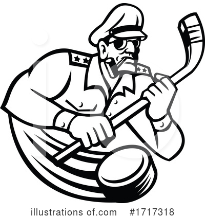 Royalty-Free (RF) Soldier Clipart Illustration by patrimonio - Stock Sample #1717318