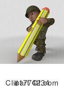 Soldier Clipart #1774234 by KJ Pargeter