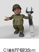 Soldier Clipart #1774235 by KJ Pargeter