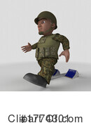 Soldier Clipart #1774301 by KJ Pargeter