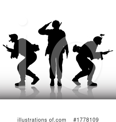 Royalty-Free (RF) Soldier Clipart Illustration by KJ Pargeter - Stock Sample #1778109