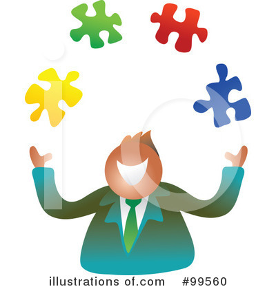 Royalty-Free (RF) Solutions Clipart Illustration by Prawny - Stock Sample #99560