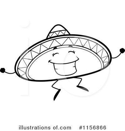 Sombrero Clipart #1156866 by Cory Thoman