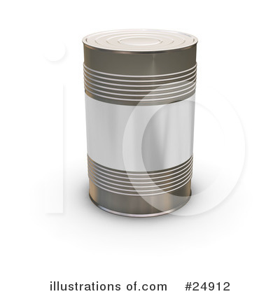 Cans Clipart #24912 by KJ Pargeter