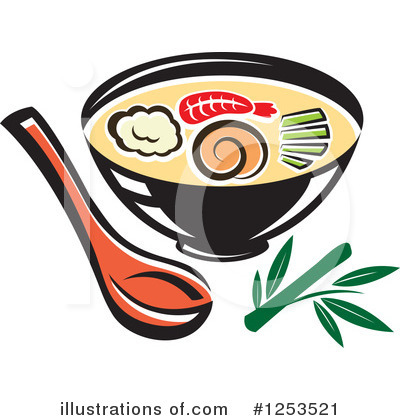 Asian Cuisine Clipart #1253521 by Vector Tradition SM