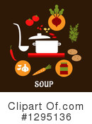 Soup Clipart #1295136 by Vector Tradition SM