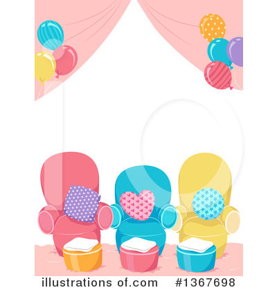 Party Balloons Clipart #1367698 by BNP Design Studio