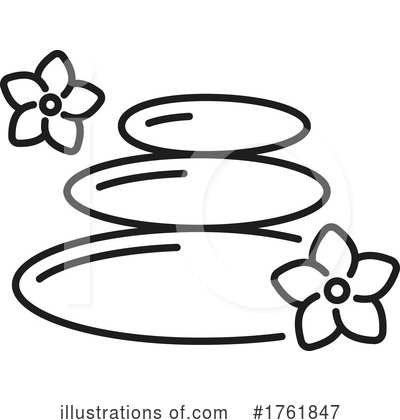 Hot Stone Massage Clipart #1761847 by Vector Tradition SM