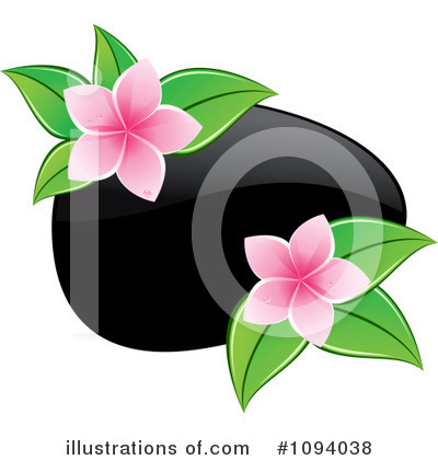 Hot Stone Massage Clipart #1094038 by Vector Tradition SM
