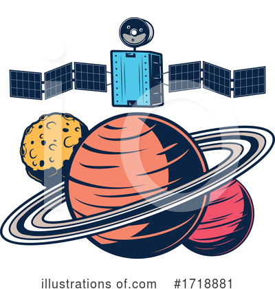 Royalty-Free (RF) Space Exploration Clipart Illustration by Vector Tradition SM - Stock Sample #1718881